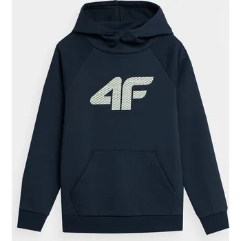 Chlapecká mikina 4F 4FJAW23TSWSM626 NAVY Dětská mikina EU 152