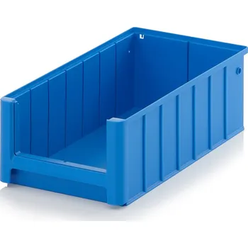 Regálové a skladové přepravky 40 x 23,4 x 14 cm - Nebeská modrá - materiál: PP - RK 4214
