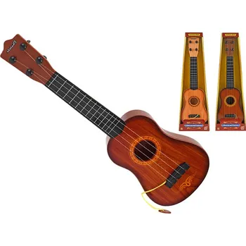 Hudební nástroj pro děti Kytara 48cm 3barvy v krabičce