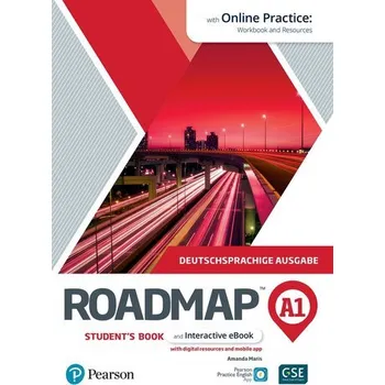 Učebnice Roadmap A1 German edition Students Book and eBook, with Online Practice, Digital Resources & Mobile App