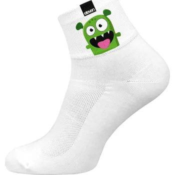 Dámské ponožky Ponožky Eleven Huba Monster Greenie Velikost: L (42-44)