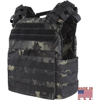 Sportovní střelba Vesta lehká CYCLONE MOLLE nosič plátů MULTICAM BLACK®