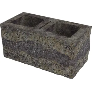 Zahradní obrubník DITON Okrasná tvárnice čtyřstranná E 400x200x190 mm pískovo-hnědá