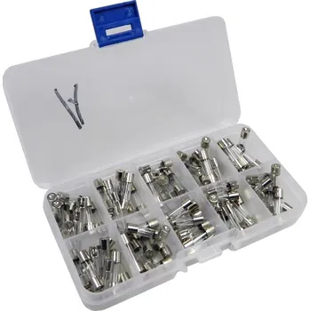 Autopojistky Pojistka F sada 10 hodnot po 10ks - US řada hodnot 0,5A - 20A