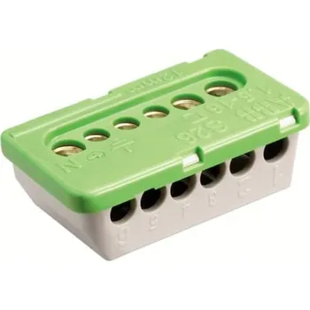 Elektrický konektor Striebel & John 1SLM004100A3907 Počet řádků 5 modrá 4 mm² 63 A 400 V 1 ks