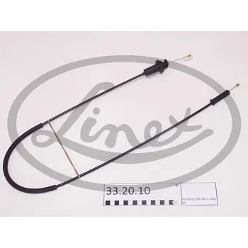 Lanko parkovací brzdy Lanko plynu, 111942, LINEX, 33.20.10