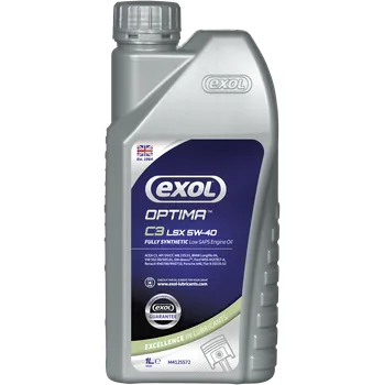 Motorový olej Motorový olej Exol OPTIMA C3 LSX 5W-40 plně syntetický motorový olej pro PD motory (pump diesel) , 1 l (Exol Lubricants Limited)