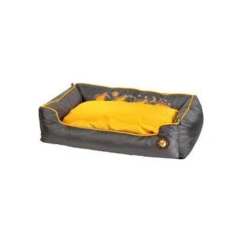 Pelíšek pro psa Pelech Running Sofa Bed XL oranžovošedá Kiwi