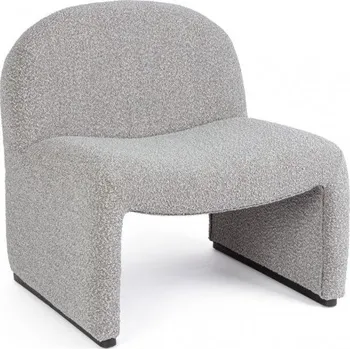 Křeslo BIZZOTTO křeslo BASSILLA šedé 0748335