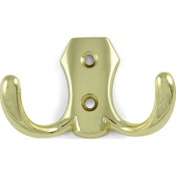 Nábytkové kování TULIP věšák Lugo zlatá lesklá + šroubky (TULIP věšák Lugo zlatá lesklá + šroubky)