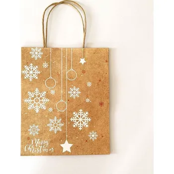 Dárková taška Sněhové vločky