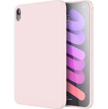 Pouzdro na tablet VSECHNONAMOBIL 46062 MUTURAL Silikonový obal Apple iPad mini 2021 / iPad mini 2024 světle růžový