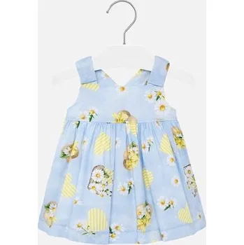 Kojenecké šaty kojenecké květované popelínové šaty Mayoral 1931 velikost 74