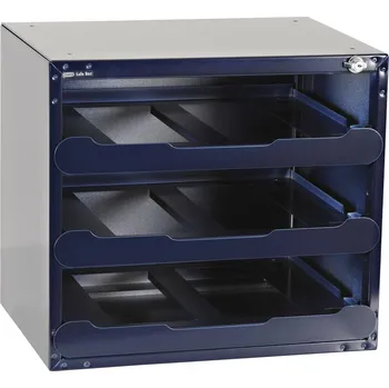 raaco SafeBox 80 nosný rám pro boxy na díly (š x v x h) 451 x 403 x 330 mm přihrádek: 3 Obsah 1 ks