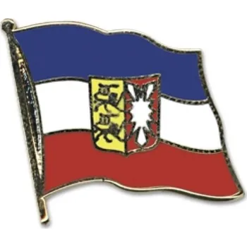 Odznak (pins) 20mm vlajka Šlesvicko-Holštýnsko - barevný