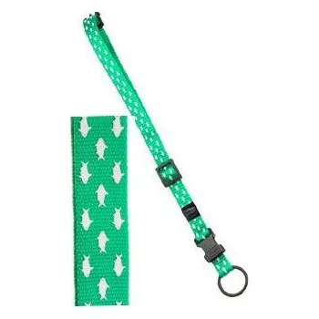 Obojek pro psa Obojek nylon ART Sportiv 40-55/20mm Zelená/Žralok KAR