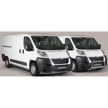 Tuning Přední ochranný rám Medium CITROËN Jumper 2006-13 Misutonida EC/MED/K/350 Leštěný nerez