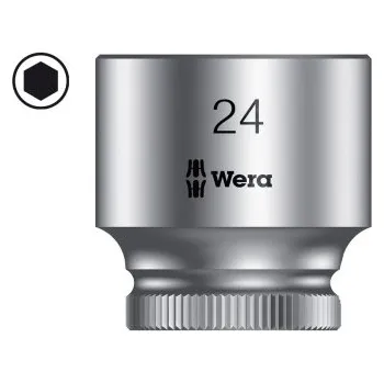 Gola hlavice Nástrčná hlavice Wera 8790 HMB 6-ti hran 3/8", 24mm