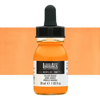 Výtvarná barva Akrylový inkoust Liquitex 30ml - Yellow Orange