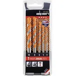 Alpen 200705100 sada vrtáků do tašek 5dílná 4 mm, 5 mm, 6 mm, 8 mm, 10 mm válcová stopka 1 sada