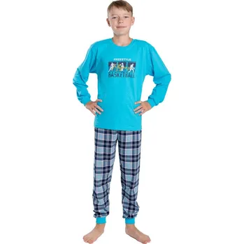 Chlapecké pyžamo Chlapecké pyžamo Betty Mode FREESTYLE BASKETBALL tyrkys