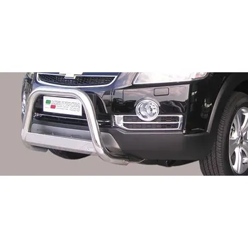 Tuning Přední ochranný rám Medium CHEVROLET Captiva 2006-10 Misutonida EC/MED/190 Leštěný nerez