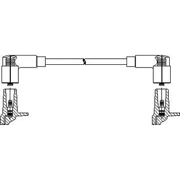 Zapalovací kabel zapalovací kabel, , N10052907, BREMI, 114/55