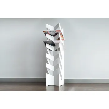 Stojan na vizitku Radius design cologne Držák na noviny a časopisy RADIUS DESIGN (NEWS-BODEN weiss 528B) bílý