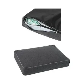 Pelíšek pro psa Pelech Matrace ortopedická LUXURY Šedá tm. 85x120cm