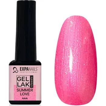 Lak na nehty UV/LED Gel lak - Summer Love neon perleť - 5 ml