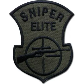 Nášivka Nášivka Elitní odstřelovač U.S. ARMY suchý zip - olivová