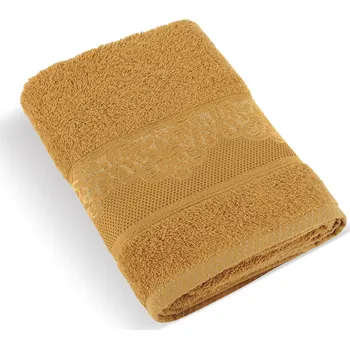 Ručník Froté ručník ORCHIDEA, hořčicová, 50x100cm