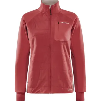 Dámská větrovka Dámská Zateplená bunda CRAFT CORE NORDIC TRAINING INSULATE JACKET W 1912429-421230 – Červená M