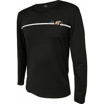 Pánské tričko, dlouhý rukáv KAMIS 981 sv.hnědá 5XL