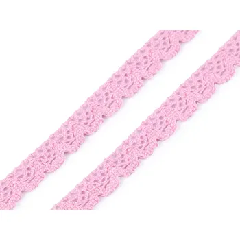 Krajka Bavlněná krajka paličkovaná šíře 14 mm