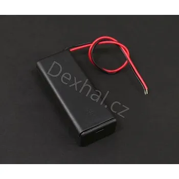 vypínač Držák 2xAAA baterií s vypínačem akumulátoru holder