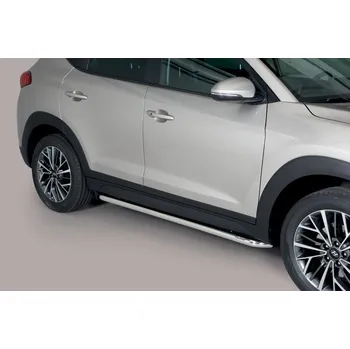 Tuning Boční ochrana oválná HYUNDAI Tucson 2018- Misutonida SP/451 Leštěný nerez