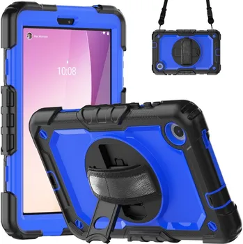 Pouzdro na tablet VSECHNONAMOBIL 59510 SOLID 360 Obal pro Lenovo Tab M8 4. generace (4th gen) tmavomodrý