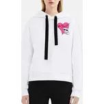 Dámská bílá mikina Karl Lagerfeld - Velikost L, Barva Bílá 55570 221L1710