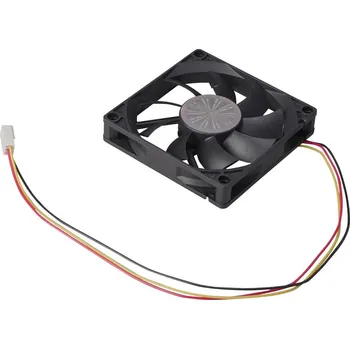 PC ventilátor Akasa AK-FN071 PC větrák s krytem černá (š x v x h) 80 x 80 x 15 mm