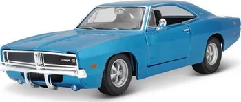 Maisto MA-31256B Dodge Charger R/T 1969 1:25 modrá metalíza