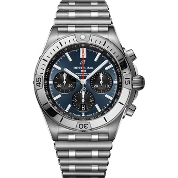 Módní doplněk Pánské hodinky Chronomat Breitling AB0134101C1A1