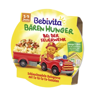 BEBIVITA MINI RIGATONI BOLOGNESE NĚMECKO!