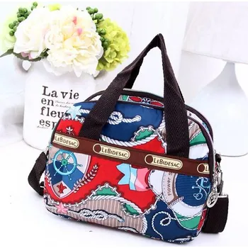 Kabelka Nylonová vzorovaná kabelka - 3