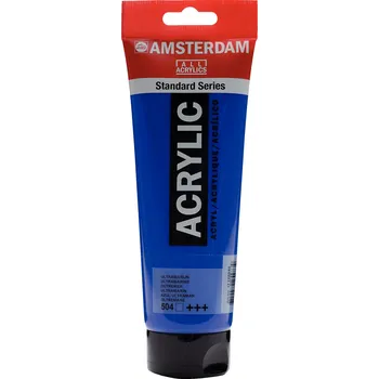 Vodová barva Akrylová barva Amsterdam Standard - 504 Ultramarine Objem: 250 ml