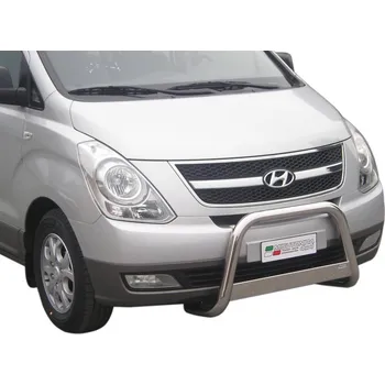Tuning Přední ochranný rám Medium HYUNDAI H1 2008- Misutonida MED/216 Leštěný nerez