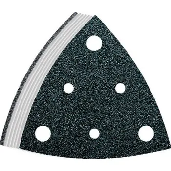 Příslušenství k brusce Brusný papír děrovaný tvaru Delta se suchým zipem, P60, 50ks