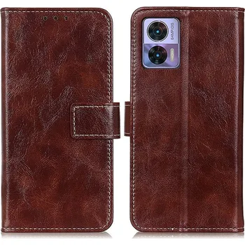 Pouzdro na tablet VSECHNONAMOBIL 50301 RETRO Peněženkový obal Motorola Edge 30 Neo hnědý