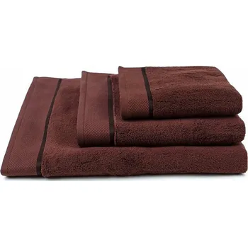 Ručník SVITAP Ručník a osuška MIKRO hnědá tmavá 50 x 100 cm