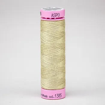 Nit Univerzální šicí nit Amann ASPO 120 polyesterová, béžová písková 1385, návin 100m
